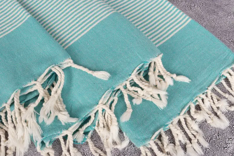 Beach Towel Bulk, Monogram Turkish Towel, Custom Wedding Towel, Cute Beach Towel, Welcome Wedding Gift, 70x40 Cotton Striped Towel, Travel towel - 5