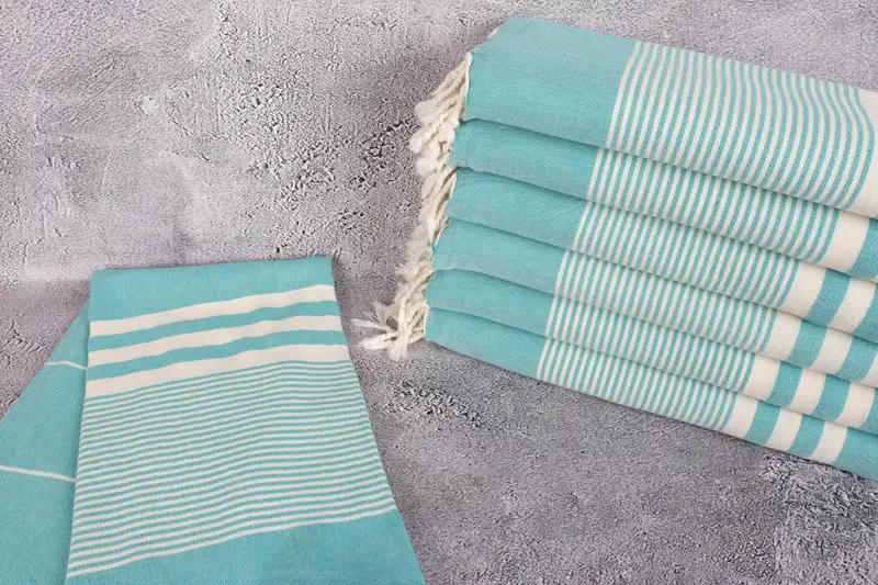Beach Towel Bulk, Monogram Turkish Towel, Custom Wedding Towel, Cute Beach Towel, Welcome Wedding Gift, 70x40 Cotton Striped Towel, Travel towel - 2