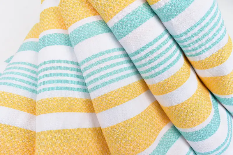 Bridesmaid Favors, Bachelorette Party Gifts For Bride, Summer Gift, Bridesmaid Gift, 70x36 Cotton Striped Towel, Bachelorette Party Gifts - 5