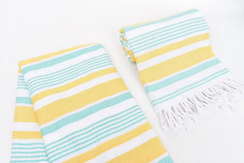 Bridesmaid Favors, Bachelorette Party Gifts For Bride, Summer Gift, Bridesmaid Gift, 70x36 Cotton Striped Towel, Bachelorette Party Gifts - 7