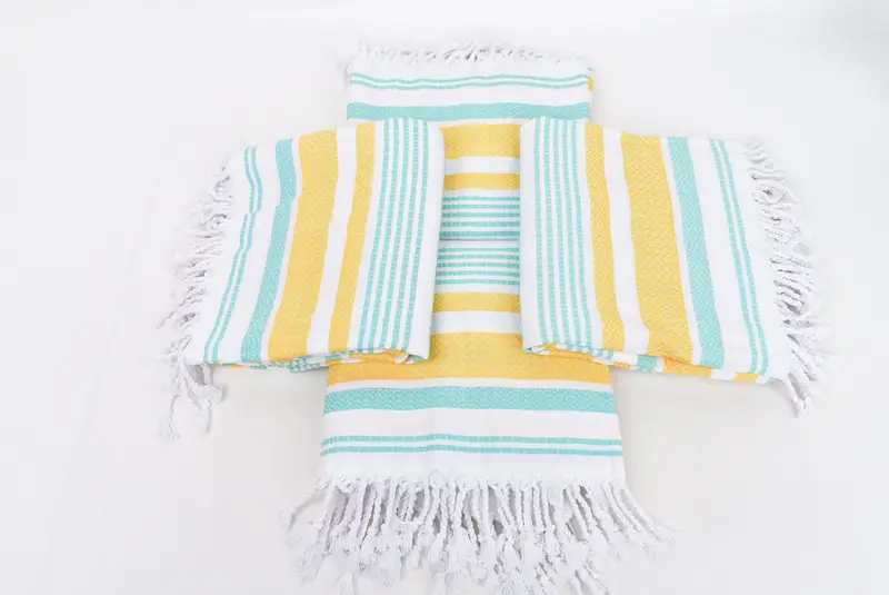 Bridesmaid Favors, Bachelorette Party Gifts For Bride, Summer Gift, Bridesmaid Gift, 70x36 Cotton Striped Towel, Bachelorette Party Gifts - 6