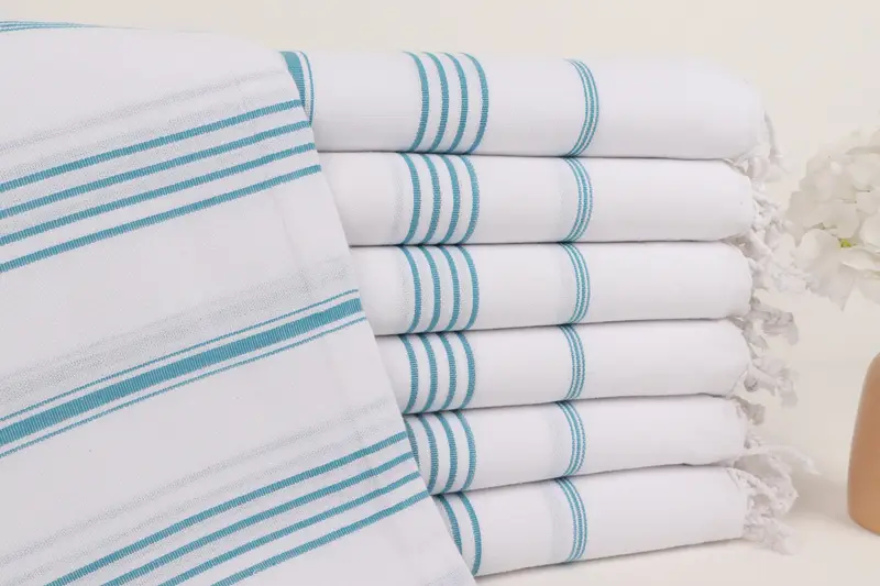 Sand-resistant towel, Gift For Bride, Scarf Towel, 70x40 Cotton Striped Towel, Thin towel, Bachelor Gifts, Halloween Bachelorette Party Favors - 1