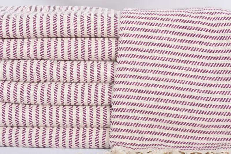 Home Gift, Wedding Anniversary Gift, Absorbent towel, Soft towel, Personalized Turkish Towel, 70x40 Cotton Polka Dot Towel, Gift For The Home Decor - 2
