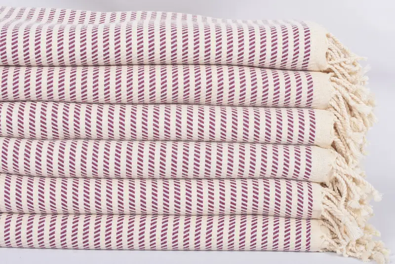 Home Gift, Wedding Anniversary Gift, Absorbent towel, Soft towel, Personalized Turkish Towel, 70x40 Cotton Polka Dot Towel, Gift For The Home Decor - 3