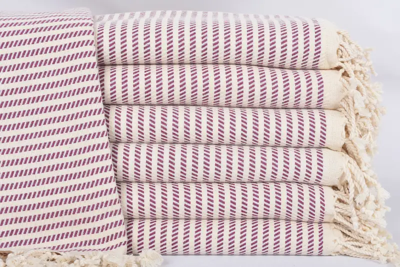 Home Gift, Wedding Anniversary Gift, Absorbent towel, Soft towel, Personalized Turkish Towel, 70x40 Cotton Polka Dot Towel, Gift For The Home Decor - 1