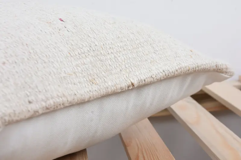 Garden Pillow Sham, Outdoor Bolster Pillow Sham, Vintage Kilim Pillow, Pillow for Sofa, 16x16 White Pillow Cover, Turkish Pillow, Pillow Cover - 7
