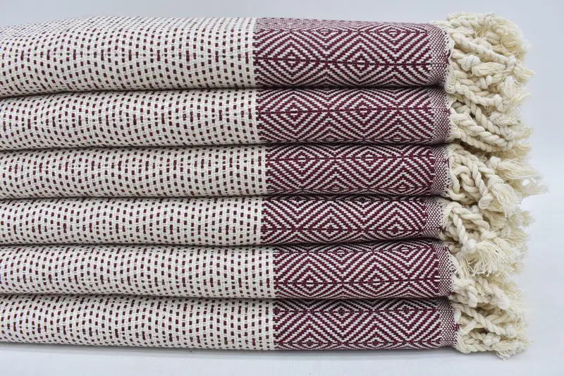 Valentines Day Gift For Him, 36x18 Cotton Diamond Towel, Bathroom Towels, Wedding Favors, Custom Hand Towel, Spa Towel, Wedding Anniversary Gift - 2