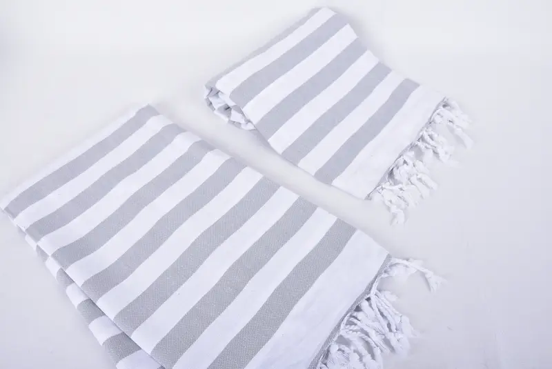 Best spa Turkish towel for luxury home decor, Absorbent Turkish towel, Fouta towel, 68x36 Cotton Striped Towel, Halloween Gifts, Large Turkish Towel - 7