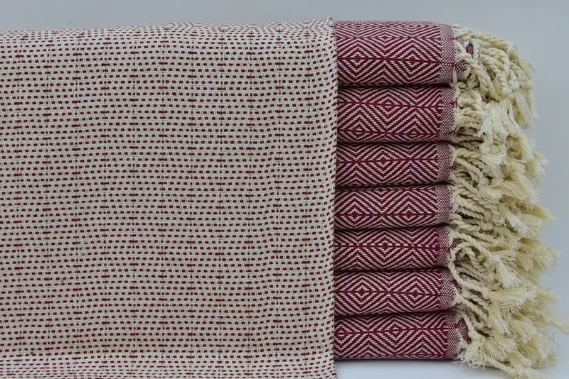 Gift For The Home Decor, Holiday Towel, 36x18 Cotton Diamond Towel, Monogrammed Hand Towel, Wedding Gift, Bachelorette Party Favors, Wedding Favors - 3