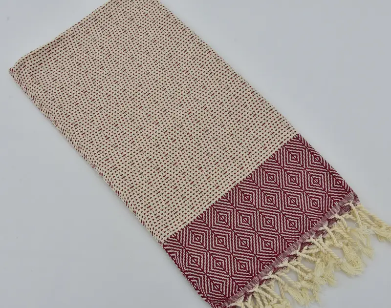 Gift For The Home Decor, Holiday Towel, 36x18 Cotton Diamond Towel, Monogrammed Hand Towel, Wedding Gift, Bachelorette Party Favors, Wedding Favors - 4