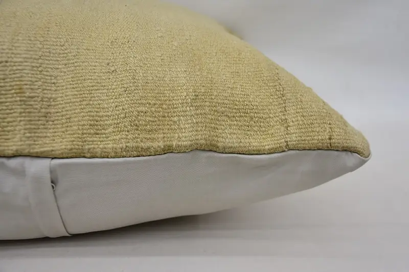 Home Decor Pillow, Outdoor Patio Pillow Sham, Cushion, Interior Designer Pillow, Kilim Cushion Sham, 28x28 Beige Pillow Case - 5