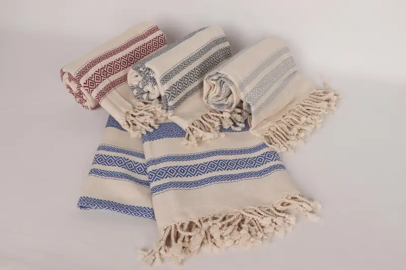 Quick-dry towel, Turkish towel, 70x36 Cotton Diamond Towel, Turkish bath towel, Bridemaids Beach Towel, Gift For Bride, Best Wedding Gift - 5