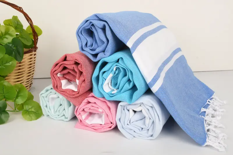 Soft organic Turkish peshtemal for luxury spa use, Spa Towel, Bridal Shower Gifts, Thin towel, Lightweight towel, Holiday Towel, Turkish Towel USA - 5