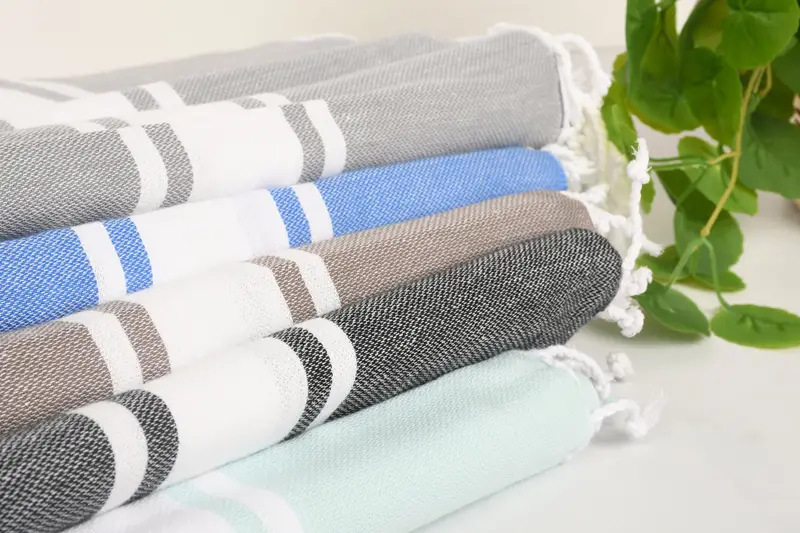 Soft organic Turkish peshtemal for luxury spa use, Spa Towel, Bridal Shower Gifts, Thin towel, Lightweight towel, Holiday Towel, Turkish Towel USA - 3