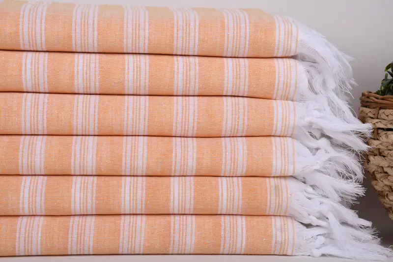 Custom Bath Towel, Bridal Shower Favors, Quick-Dry Beach Towel, 70x40 Cotton Striped Towel, Monogram Beach Towel, Home Gift, Spa Gift Towel - 2