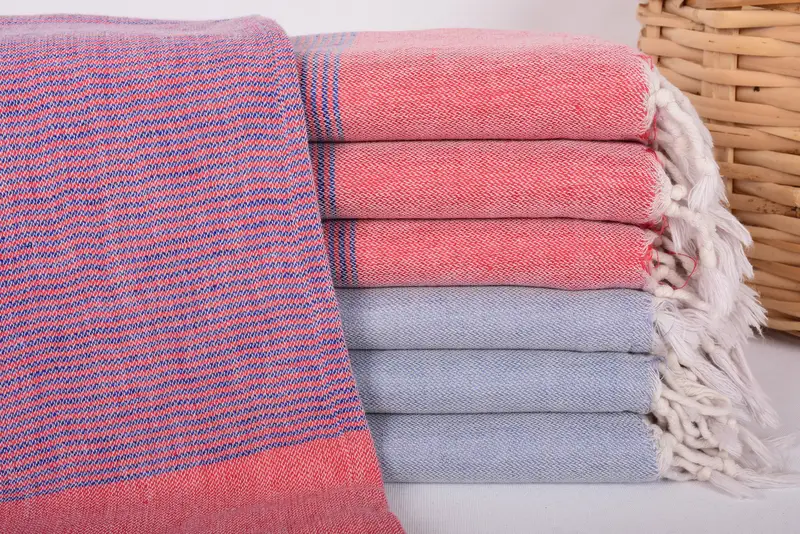 Soft towel, Gift For Coworker, Personalized Beach Towel, Turkish Towel Monogram, Travel Towel, 60x40 Cotton Striped Towel, Personalized Wedding Gift - 1