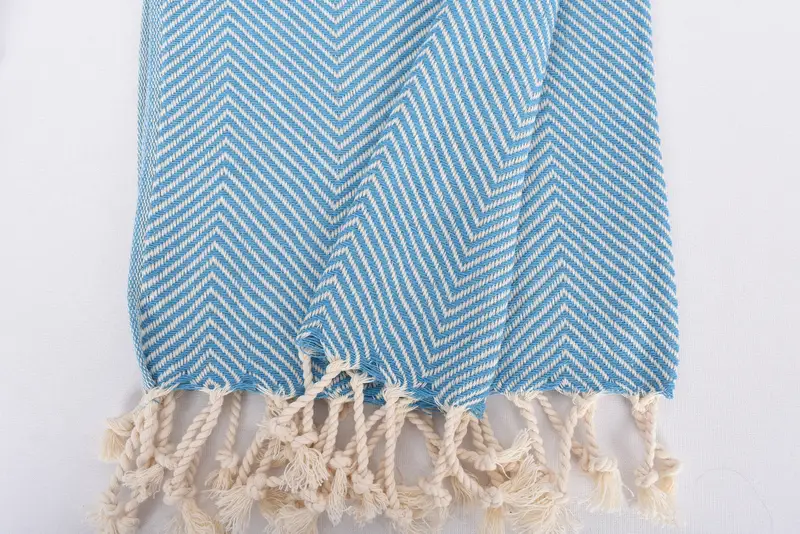 Monogram Kitchen Towel, Wedding Hand Made Gift, Handmade Gift, Turkish Hand Towel, Grandma Gift, Personalized Gift, 40x20 Cotton Herringbone Towel - 8