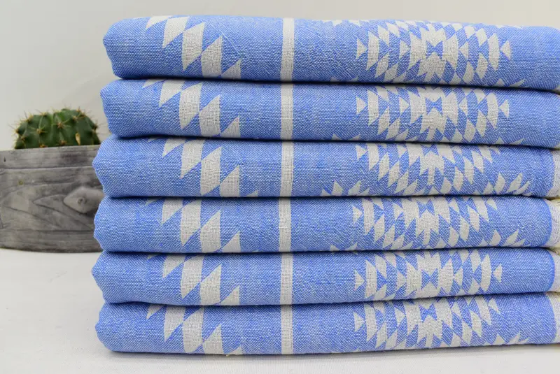 Organic Tea Towel, Personalized Hand Towel, Turkish Towel Monogram, Gift For Mom, Personalized Gifts, Turkish Hand Towel, 40x18 Cotton Kilim Towel - 3