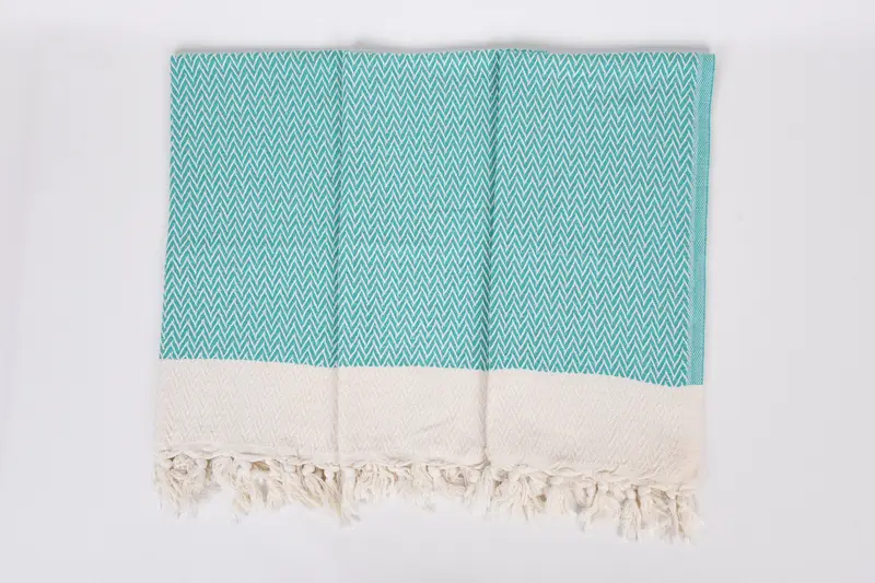 Personalized Gifts, Spa Towel, Wedding Shower Gift, Bridesmaid Towel, Personalized Hand Towel, Personalized Gift, 34x18 Cotton Zigzag Design Towel - 7