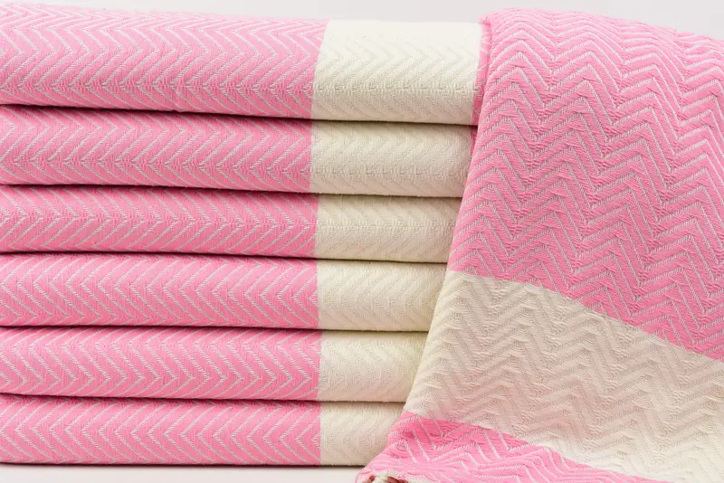 Regalo personalizado para él, regalos de soltera de soltera de damas de honor, regalo de inauguración de la casa, toalla con nombre, toalla de zig zag de algodón 70x40, Peshtemal de secado rápido - 2