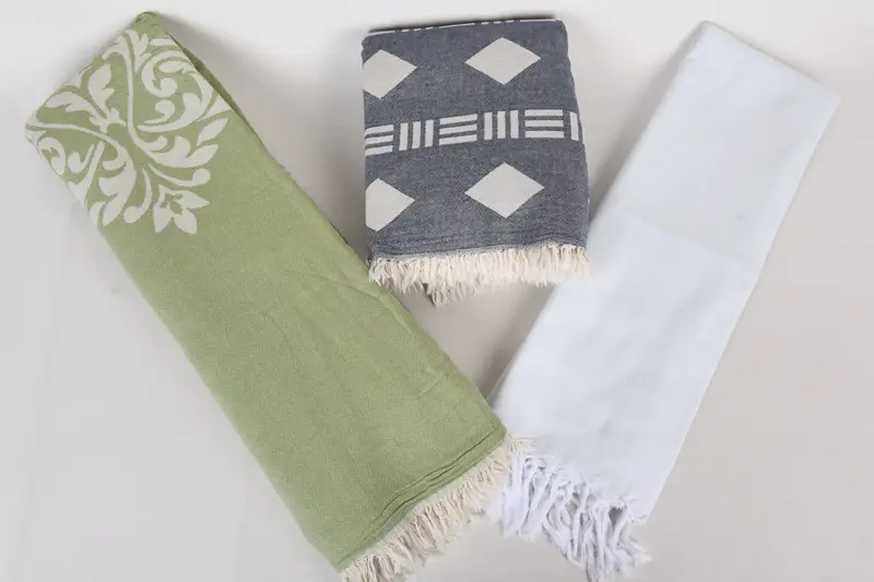 Woven Blanket, Bachelorette Large Towel, Personalized Gift For Her, Throw Blanket, Tablecloth, 80x60 Cotton Set of 5 Towel, Turkish Cotton Blanket - 7