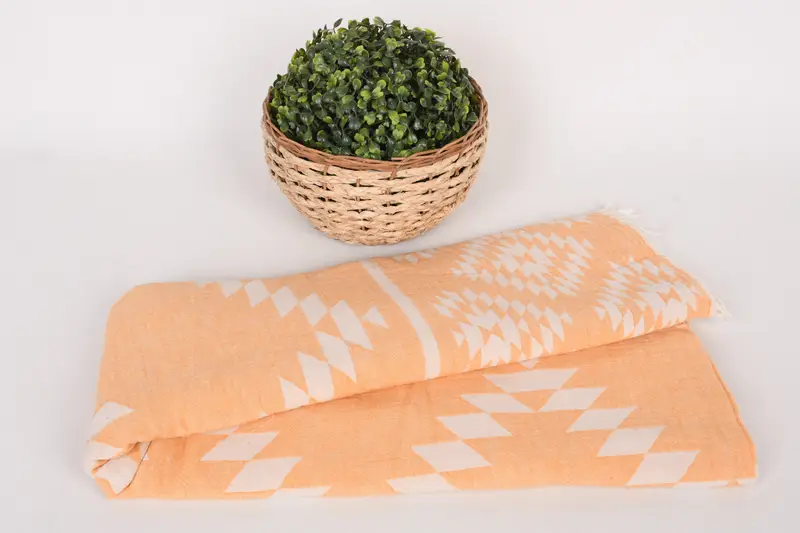 Woven Blanket, Bachelorette Large Towel, Personalized Gift For Her, Throw Blanket, Tablecloth, 80x60 Cotton Set of 5 Towel, Turkish Cotton Blanket - 5