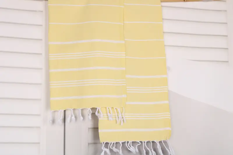 Personalized Kitchen Towel, 40x24 Cotton Striped Towel, Turkish Tea Towel, Gift For Him, Bachelor Gift, Bulk Order Towel, Turkish Towel Hand Towel - 4