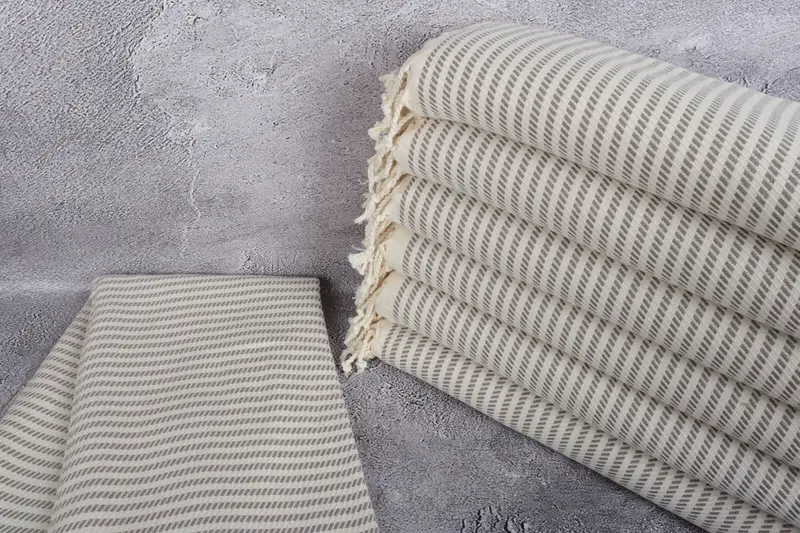 Employee Gifts, Bath towel, 70x40 Cotton Polka Dot Towel, Travel Towel, Bachelor Gifts, Sand-resistant Turkish towel for the beach, Turkish towel - 2