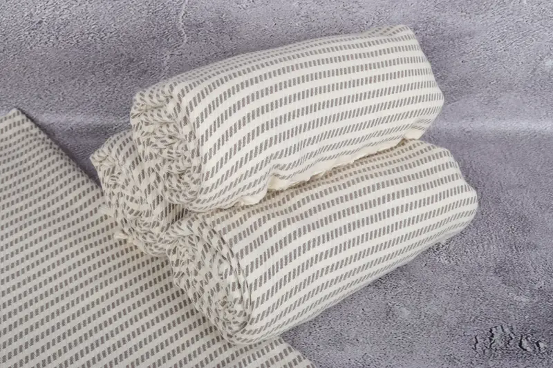 Employee Gifts, Bath towel, 70x40 Cotton Polka Dot Towel, Travel Towel, Bachelor Gifts, Sand-resistant Turkish towel for the beach, Turkish towel - 7