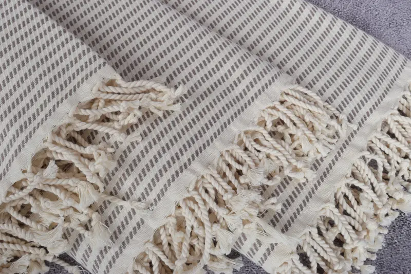 Employee Gifts, Bath towel, 70x40 Cotton Polka Dot Towel, Travel Towel, Bachelor Gifts, Sand-resistant Turkish towel for the beach, Turkish towel - 5