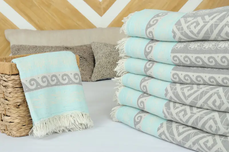 Bachelorette Large Towel, Woven Blanket, Bedspread, 70x56 Cotton Diamond Towel, Bachelor Gift, Boho Throw Blankets, Aesthetic Blanket - 4