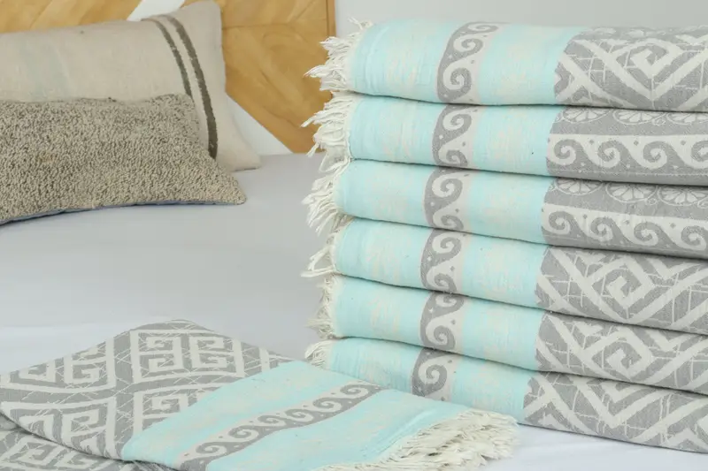 Bachelorette Large Towel, Woven Blanket, Bedspread, 70x56 Cotton Diamond Towel, Bachelor Gift, Boho Throw Blankets, Aesthetic Blanket - 3