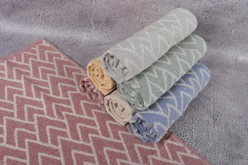 Monogram Hand Towel, Personalized Kitchen Towel, Summer Towel, Bridesmaid Gifts, Gift For The Home, Baby Boy Gift, 24x16 Cotton Set of 6 Towel - 6