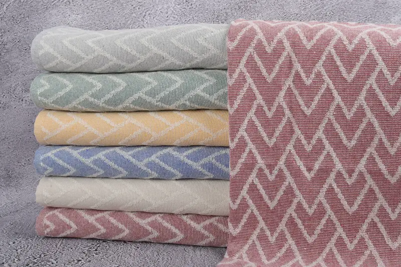 Monogram Hand Towel, Personalized Kitchen Towel, Summer Towel, Bridesmaid Gifts, Gift For The Home, Baby Boy Gift, 24x16 Cotton Set of 6 Towel - 1