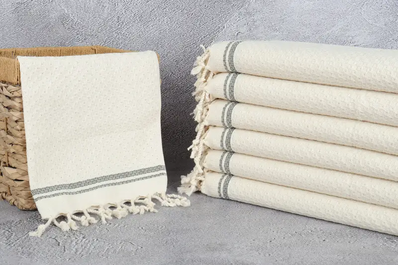 Bachelorette Towel, Turkish Tea Towel, Personalized Gift, Personalized Kitchen Towel, Gym Towel, Wedding Gifts Towel, 38x18 Cotton Striped Towel - 3