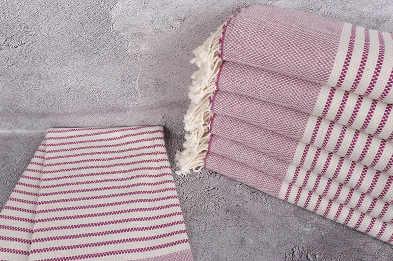 Housewarming Gift, Best Beach Towel, 76x40 Cotton Striped Towel, Gift For Him, Turkish Towel Set, Gift For Bride, Bath towel, Luxury Beach Towel - 2