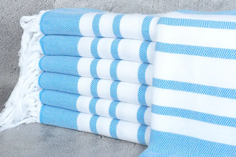 Best Friend Gift, Sand-Resistant Peshtemal, Gift Boxes Towel, Cotton towel, 68x36 Cotton Chevron Towel, Beach Towel Monogram, Handmade Gift - 1