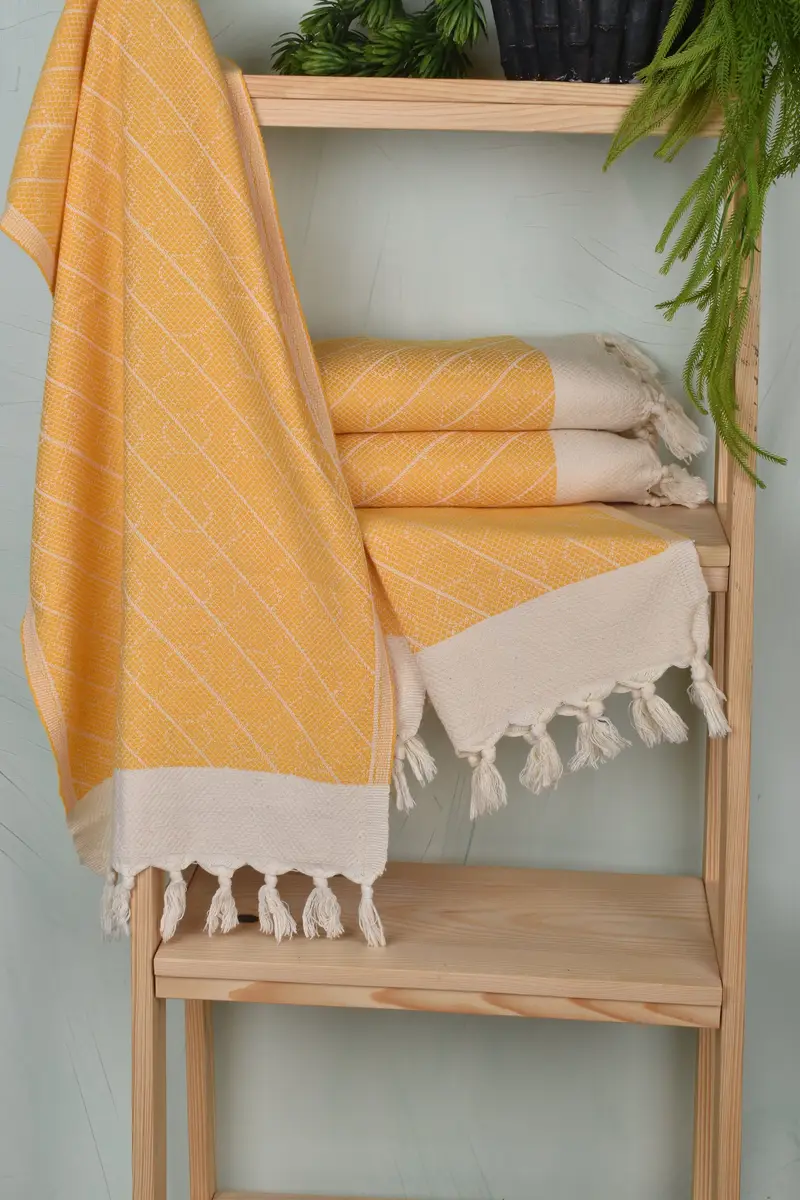 Custom Hand Towel, 36x18 Cotton Geometric Towel, Kitchen Towel, Valentine Day Gift For Her, Guest Towel, Decorative Towel, Wedding Gift, Family Gift - 6