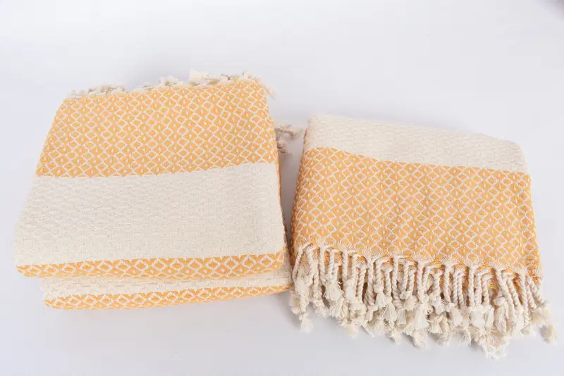 Unique Wedding Gift, Quick-dry peshtemal, Organic towel, Bridal Shower Favors, Halloween Gifts, 70x40 Cotton Geometric Towel, Kids Beach Towel - 7