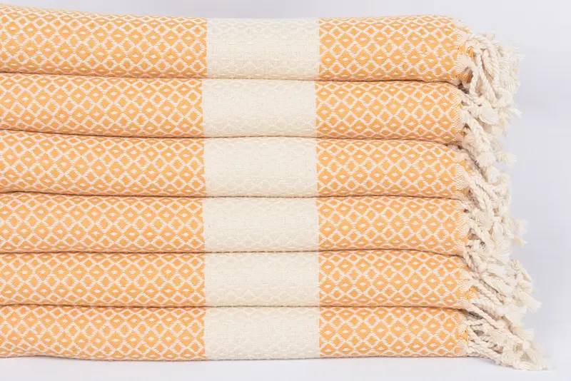 Unique Wedding Gift, Quick-dry peshtemal, Organic towel, Bridal Shower Favors, Halloween Gifts, 70x40 Cotton Geometric Towel, Kids Beach Towel - 3