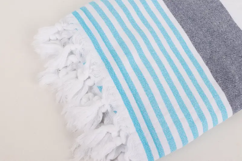 Home Decor Gifts, 68x36 Cotton Striped Terry Towel, Personalized Beach Towel, Bridal Shower Favor, Bridesmaid Gift, Turkish bath towel for spa - 7