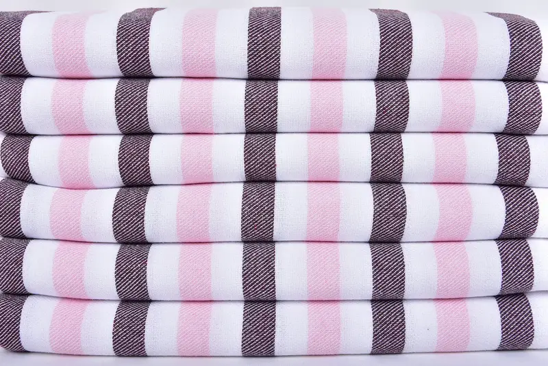 70x40 Cotton Striped Towel, Housewarming Gift, Spa Towel, Monogram Beach Towel, Wedding Gift For Bride, Soft towel, Quick-Dry Beach Towel - 2