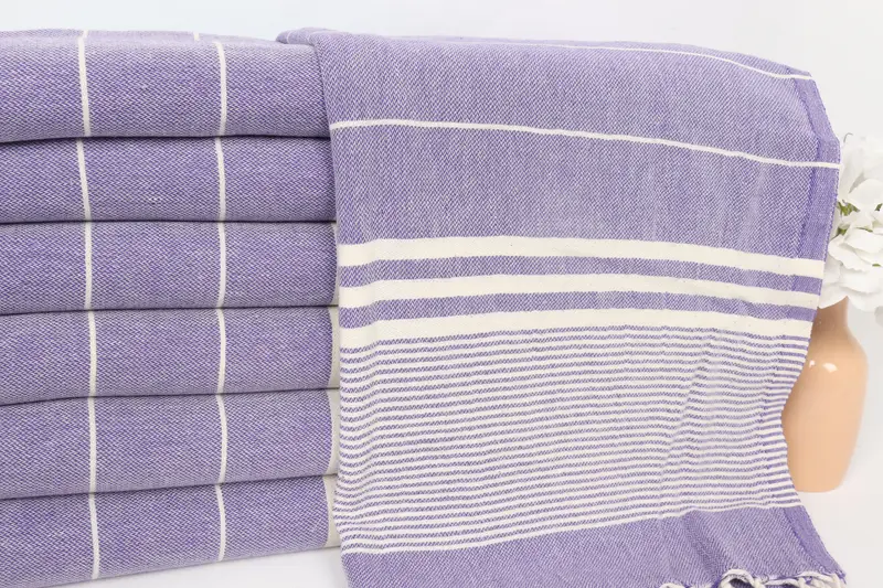 Personalized Dish Towel, Engagement Gift, Bathroom Towels, Wedding Gift, Bachelorette Party Decorations, 40x24 Cotton Striped Towel, Gift For Her - 2