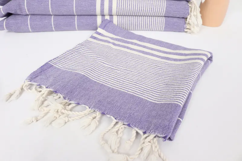 Personalized Dish Towel, Engagement Gift, Bathroom Towels, Wedding Gift, Bachelorette Party Decorations, 40x24 Cotton Striped Towel, Gift For Her - 5
