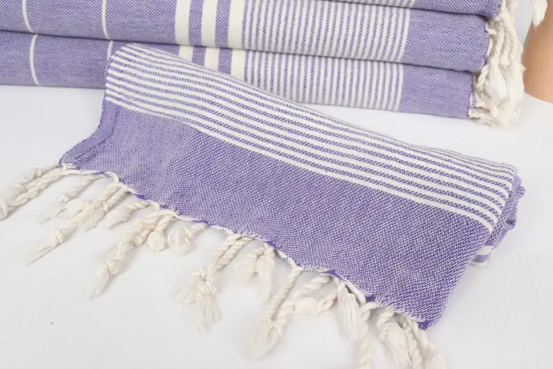 Personalized Dish Towel, Engagement Gift, Bathroom Towels, Wedding Gift, Bachelorette Party Decorations, 40x24 Cotton Striped Towel, Gift For Her - 4
