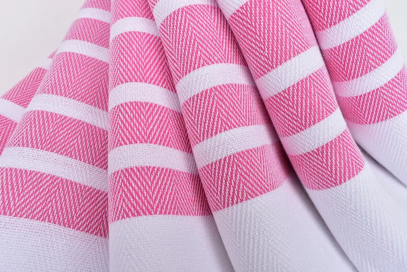 Wedding Shower Gift, Turkish Towel Set, Yoga Towel, Custom Beach Towel, Bachelorette Party Gift, 70x40 Cotton Herringbone Towel, Soft towel - 5
