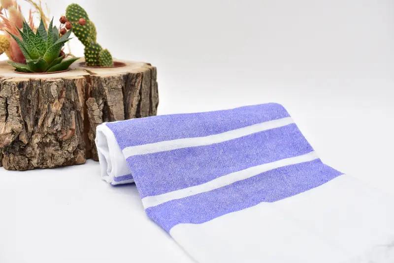 Wedding Gift For Bride, 40x20 Cotton Striped Towel, Embroidery Towel, Turkish Tea Towel, Kitchen Towel, Bachelorette Towel, Monogram Kitchen Towel - 7