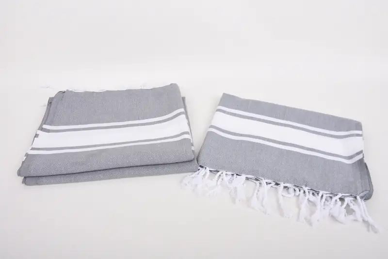 Bridal Shower Favors, 36x24 Cotton Striped Towel, Best Friend Wedding Gift, Personalized Gift, Bathroom Towels, Turkish Hand Towel, Custom Gifts - 7