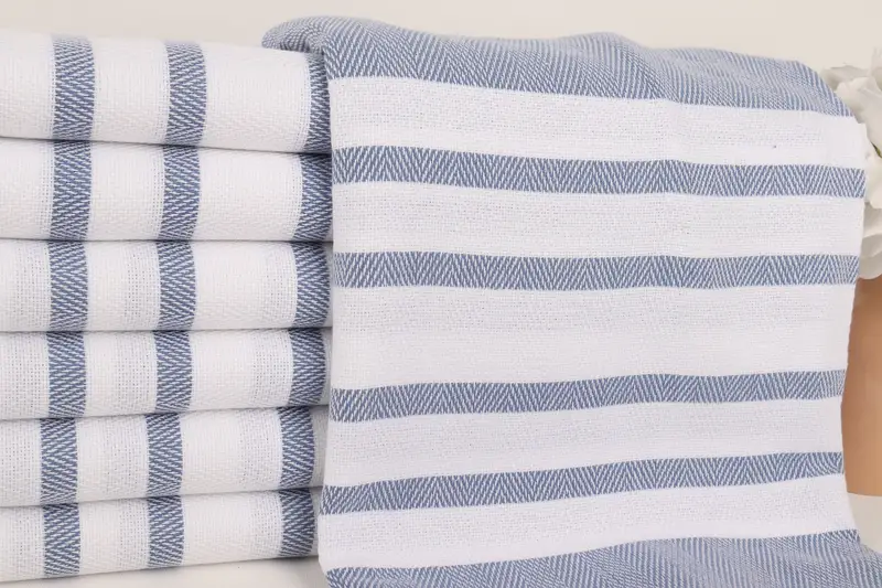 Spa Towel, Quick-Dry Beach Towel, Engagement Gift, Bachelorette Towel, 68x36 Cotton Chevron Towel, Organic towel, Thin towel, Oversized Beach Towel - 2