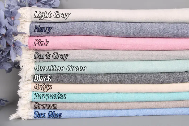 Baroque Blanket Organic Cotton Beige Camouflage Throw, 60x71